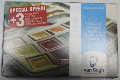 Aquarell Set Van Gogh /Pocket Box 12+3